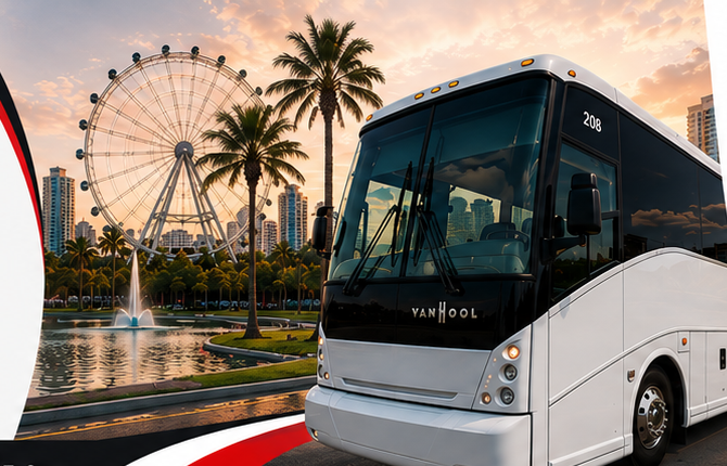 Point Travel charter motorcoach in Central Florida